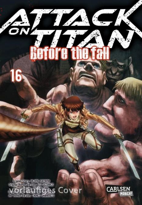 ATTACK ON TITAN - BEFORE THE FALL #16