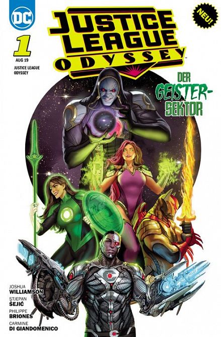 JUSTICE LEAGUE ODYSSEY #01 JUSTICE LEAGUE ODYSSEY #01