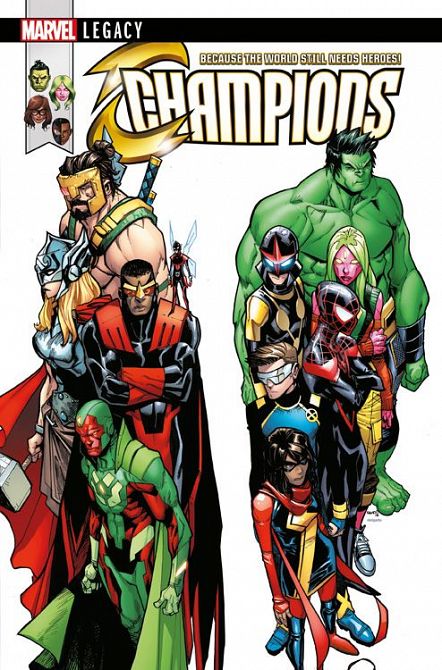 MARVEL LEGACY PAPERBACK: AVENGERS/CHAMPIONS (SC) #01 MARVEL LEGACY PAPERBACK: AVENGERS/CHAMPIONS (SC) #01