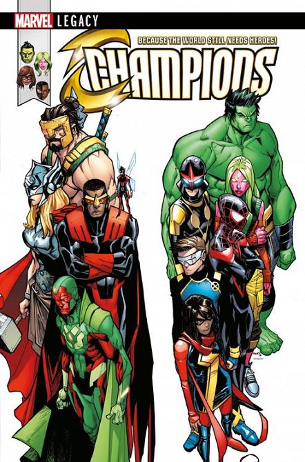 MARVEL LEGACY PAPERBACK: AVENGERS / CHAMPIONS (SC) #01