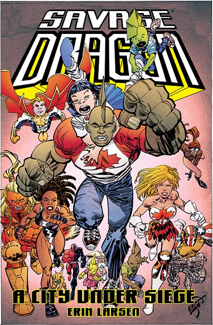 SAVAGE DRAGON CITY UNDER SIEGE TP