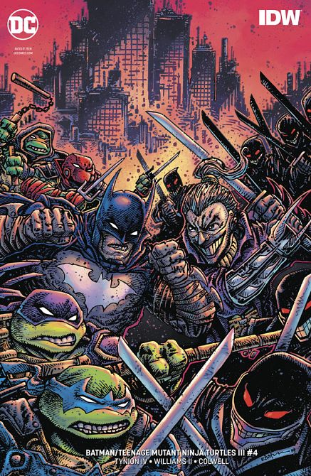 BATMAN TEENAGE MUTANT NINJA TURTLES III #4 BATMAN TEENAGE MUTANT NINJA TURTLES III #4