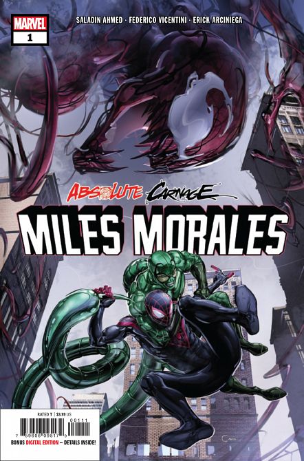 ABSOLUTE CARNAGE MILES MORALES #1 ABSOLUTE CARNAGE MILES MORALES #1