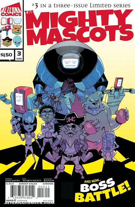 MIGHTY MASCOTS #3 MIGHTY MASCOTS #3