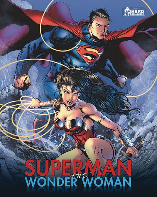 SUPERMAN AND WONDER WOMAN HC W COLLECTIBLES SUPERMAN AND WONDER WOMAN HC W COLLECTIBLES