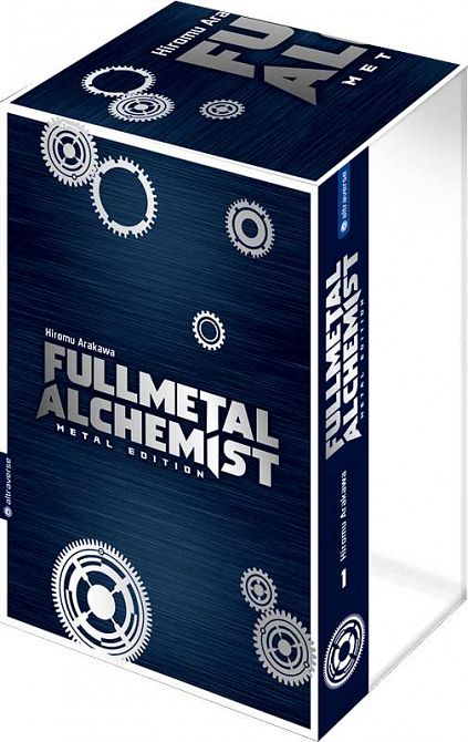 FULLMETAL ALCHEMIST METAL EDITION SAMMELSCHUBER #01 FULLMETAL ALCHEMIST METAL EDITION SAMMELSCHUBER #01