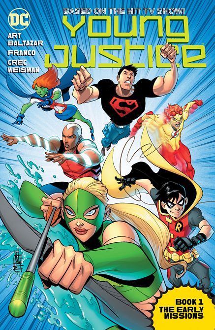 YOUNG JUSTICE THE ANIMATED SER TP BOOK 01 THE EARLY MISSIONS