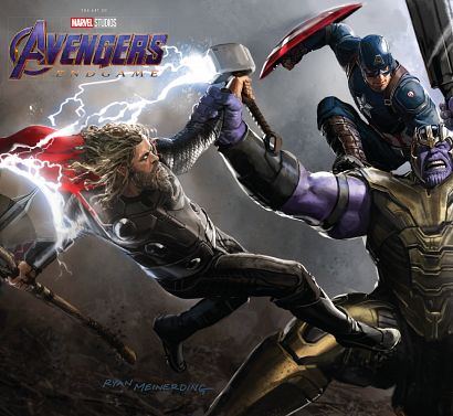 AVENGERS ENDGAME ART OF MOVIE HC SLIPCASE AVENGERS ENDGAME ART OF MOVIE HC SLIPCASE