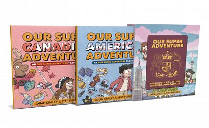 OUR SUPER ADVENTURE TRAVELOGUE AMERICA & CANADA HC OUR SUPER ADVENTURE TRAVELOGUE AMERICA & CANADA HC