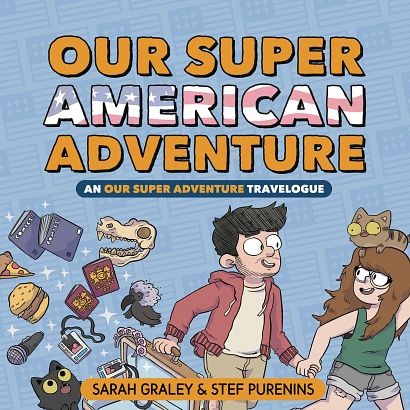 OUR SUPER ADVENTURE TRAVELOGUE SUPER AMERICAN HC OUR SUPER ADVENTURE TRAVELOGUE SUPER AMERICAN HC