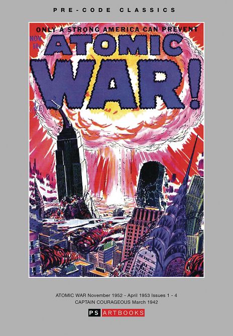 PRE CODE CLASSICS ATOMIC WAR HC VOL 01 PRE CODE CLASSICS ATOMIC WAR HC VOL 01