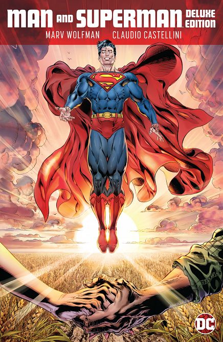 MAN AND SUPERMAN DELUXE ED HC MAN AND SUPERMAN DELUXE ED HC