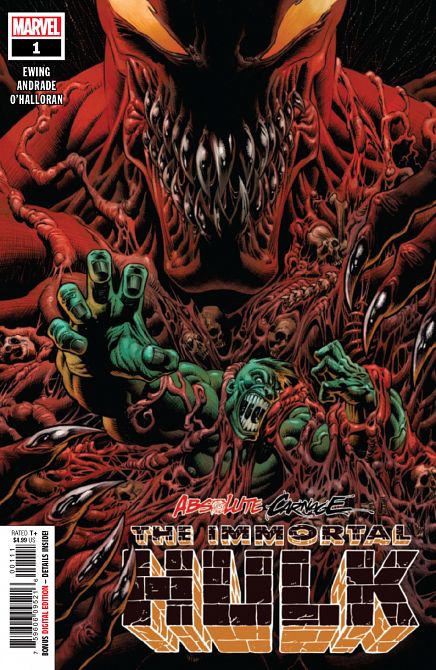 ABSOLUTE CARNAGE IMMORTAL HULK #1 ABSOLUTE CARNAGE IMMORTAL HULK #1