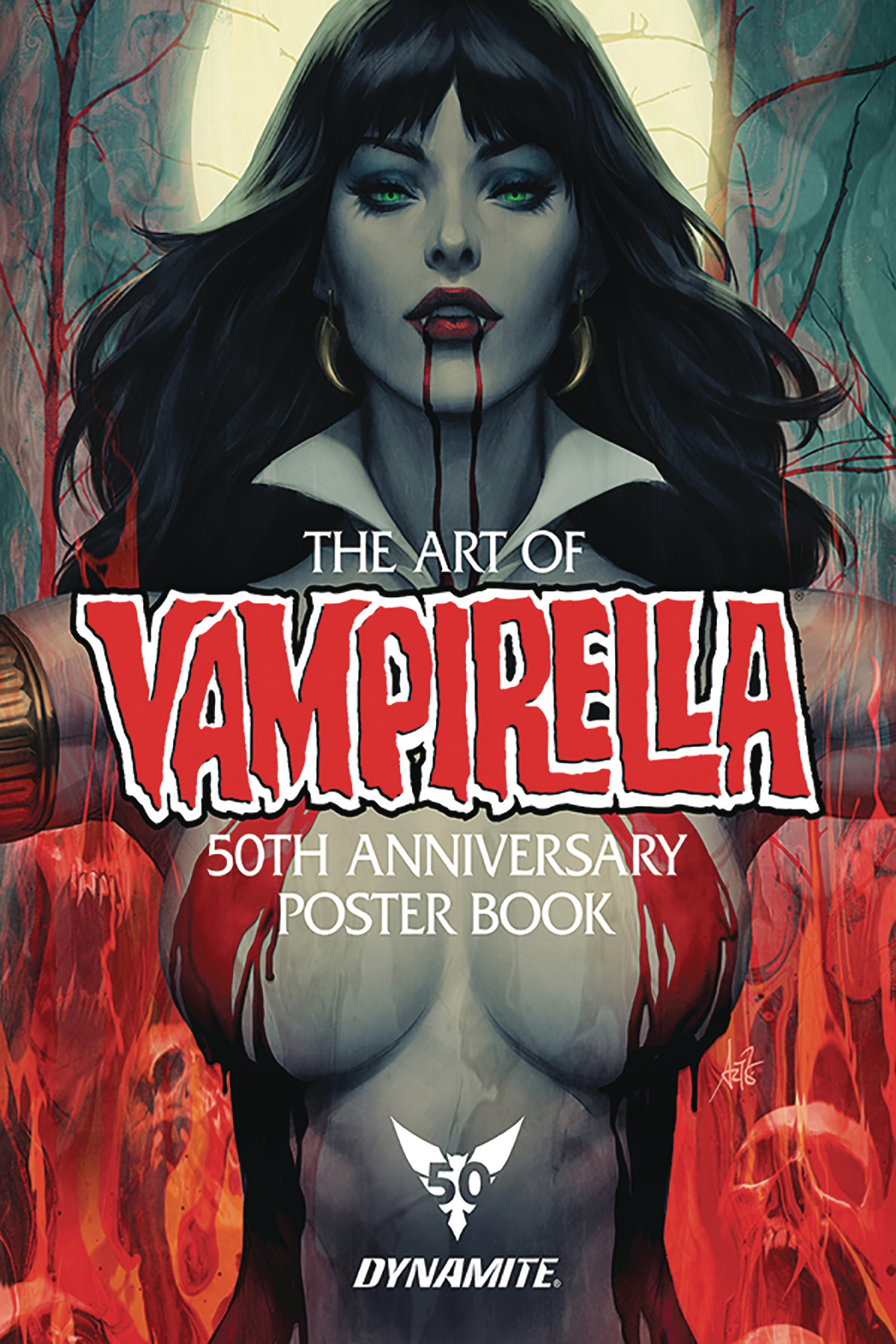 VAMPIRELLA 50TH ANNIVERSARY POSTER COLL SC VAMPIRELLA 50TH ANNIVERSARY POSTER COLL SC