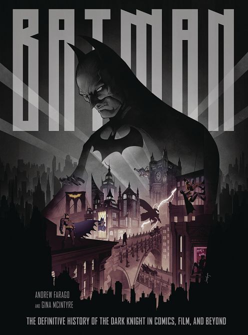 BATMAN DEFINITIVE HISTORY IN COMICS FILM & BEYOND HC BATMAN DEFINITIVE HISTORY IN COMICS FILM & BEYOND HC