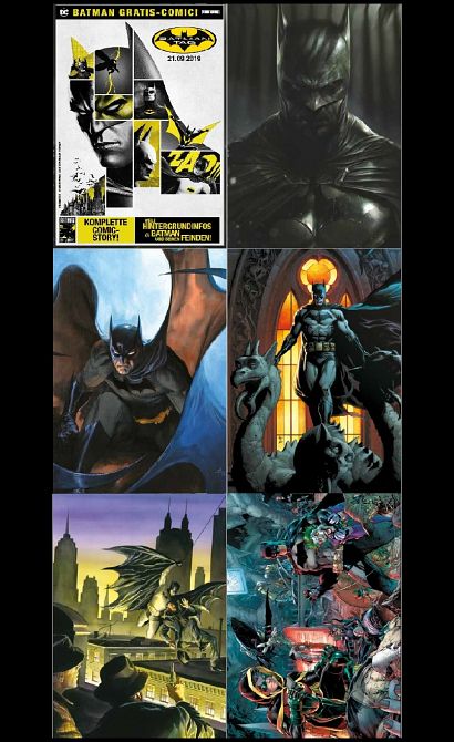 BATMAN-TAG 2019: GRATIS-SET 1 BATMAN-TAG 2019: GRATIS-SET 1