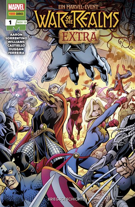 WAR OF THE REALMS EXTRA #01 WAR OF THE REALMS EXTRA #01
