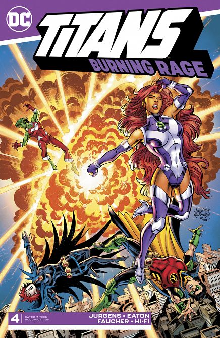 TITANS BURNING RAGE #4 TITANS BURNING RAGE #4