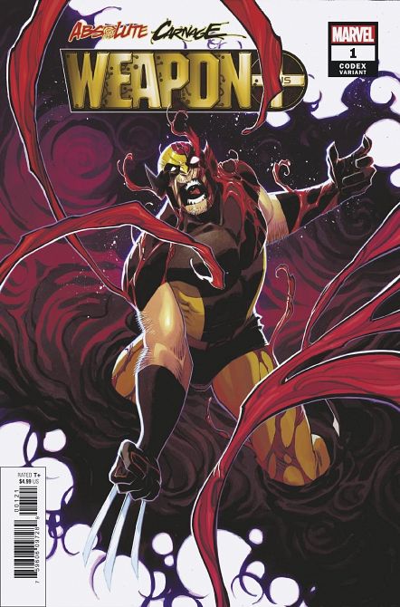 ABSOLUTE CARNAGE WEAPON PLUS #1 ABSOLUTE CARNAGE WEAPON PLUS #1