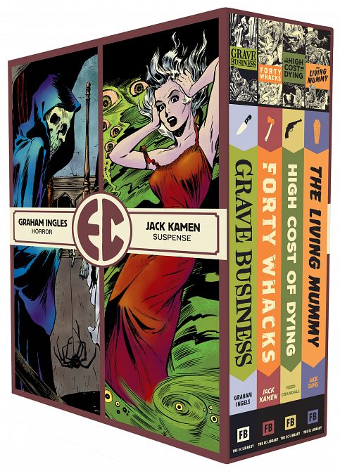 EC COMICS FOUR HC SLIPCASE VOL 04 EC COMICS FOUR HC SLIPCASE VOL 04
