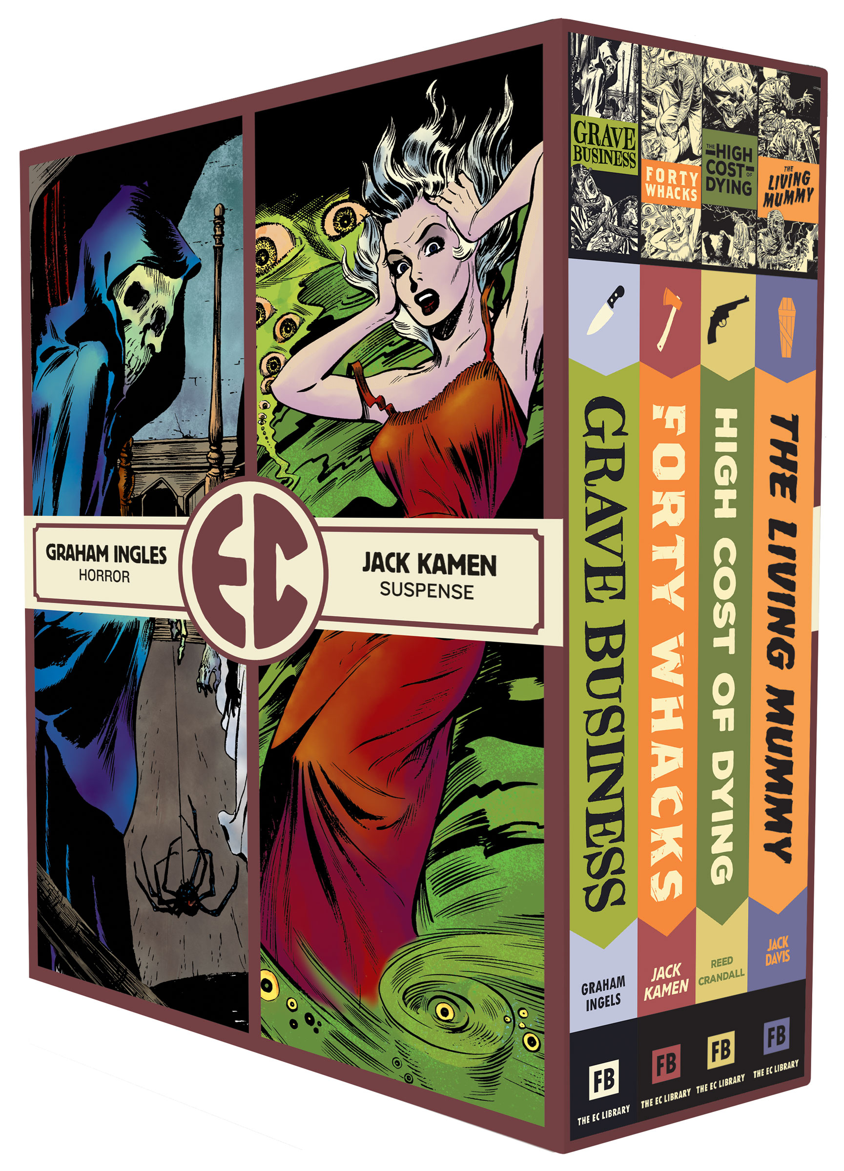 EC COMICS FOUR HC SLIPCASE VOL 04 EC COMICS FOUR HC SLIPCASE VOL 04