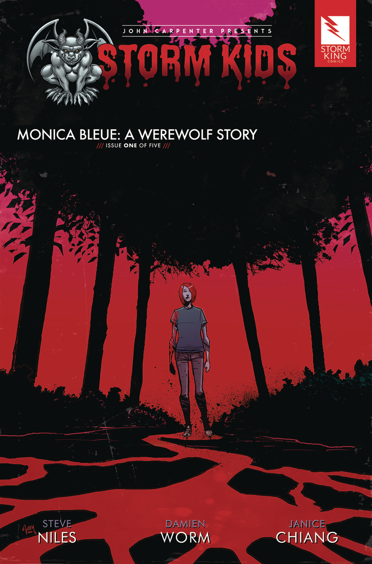 STORM KIDS MONICA BLEUE WEREWOLF STORY #1