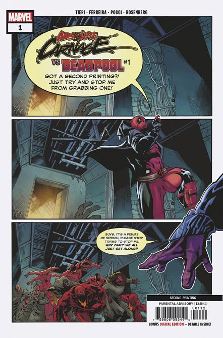 ABSOLUTE CARNAGE VS DEADPOOL #1 ABSOLUTE CARNAGE VS DEADPOOL #1
