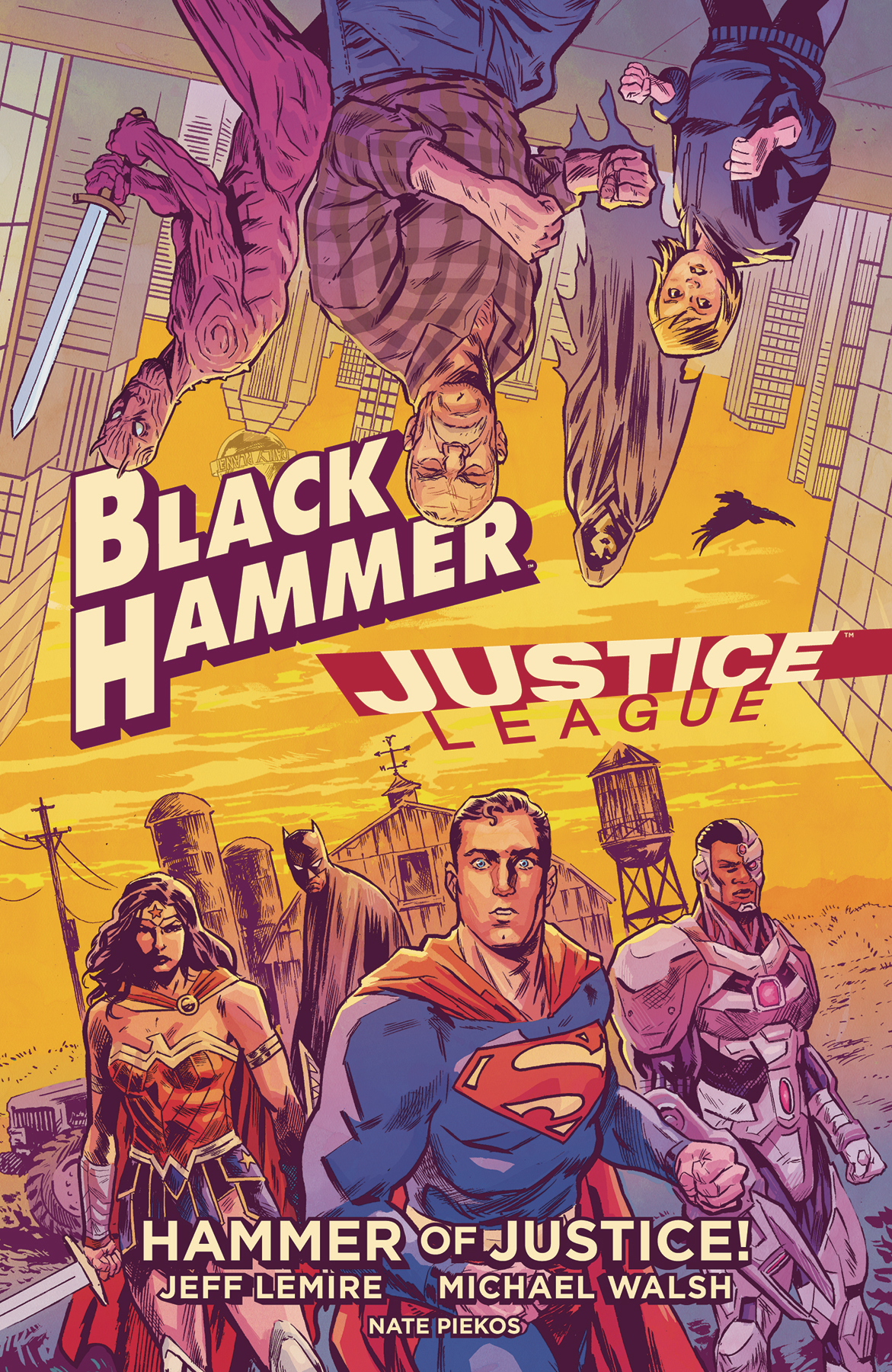 BLACK HAMMER JUSTICE LEAGUE HAMMER OF JUSTICE HC BLACK HAMMER JUSTICE LEAGUE HAMMER OF JUSTICE HC