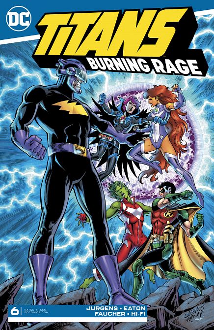 TITANS BURNING RAGE #6 TITANS BURNING RAGE #6