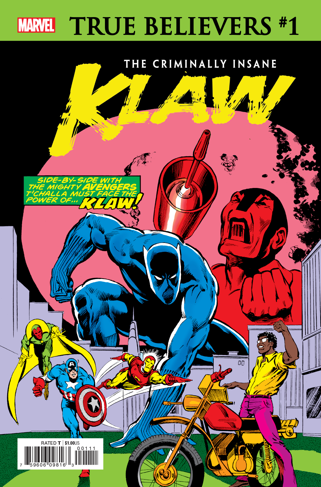 TRUE BELIEVERS CRIMINALLY INSANE KLAW #1