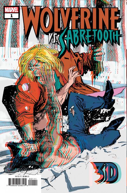 WOLVERINE VS SABRETOOTH 3D #10 WOLVERINE VS SABRETOOTH 3D #10
