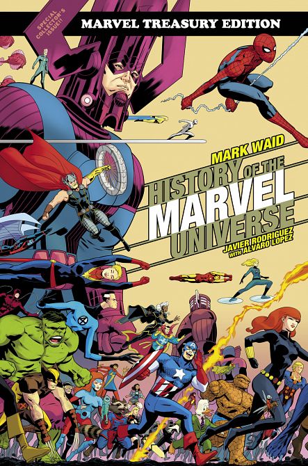 HISTORY OF MARVEL UNIVERSE TREASURY EDITION TP DM VAR HISTORY OF MARVEL UNIVERSE TREASURY EDITION TP DM VAR