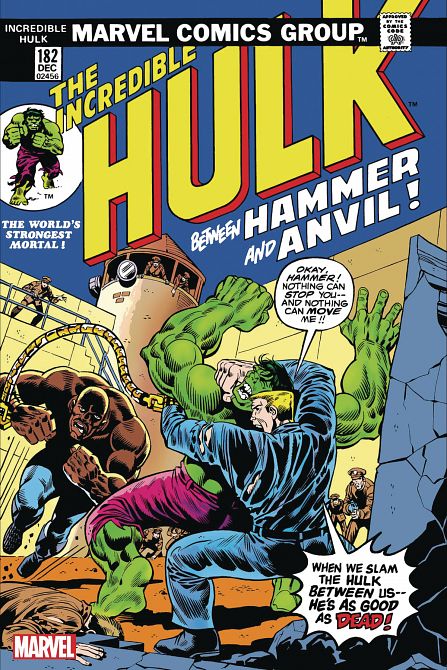 INCREDIBLE HULK FACSIMILE EDITION #182 INCREDIBLE HULK FACSIMILE EDITION #182