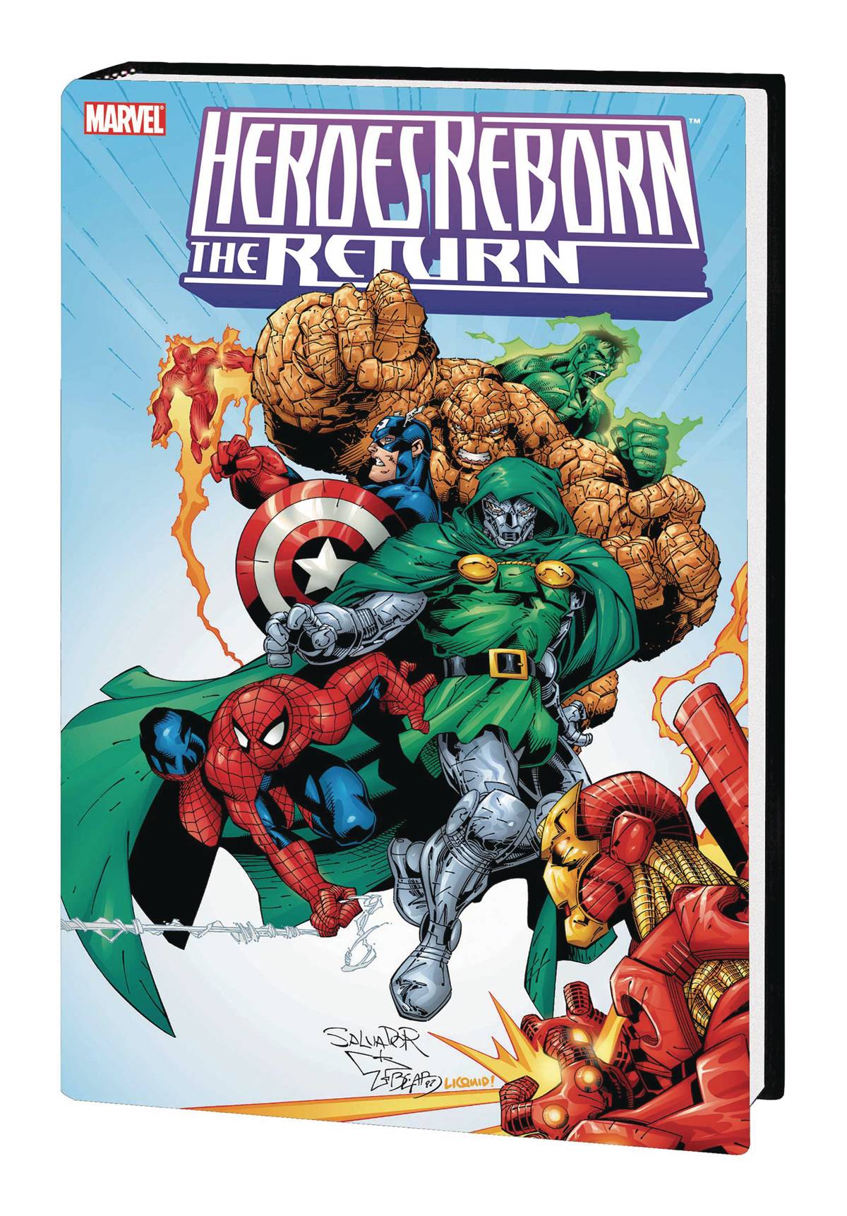 HEROES REBORN RETURN OMNIBUS HC HEROES REBORN RETURN OMNIBUS HC