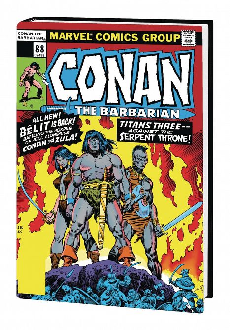 CONAN BARBARIAN ORIG MARVEL YRS OMNIBUS HC VOL 04 DM VAR CONAN BARBARIAN ORIG MARVEL YRS OMNIBUS HC VOL 04 DM VAR