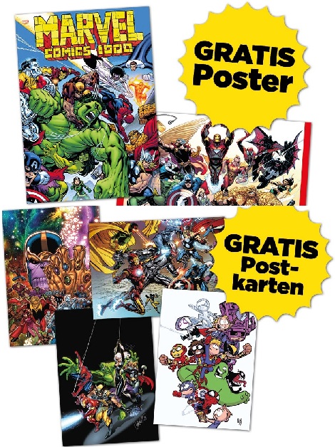MARVEL-TAG 2020: GRATIS-SET (ALL INCLUSIVE) MARVEL-TAG 2020: GRATIS-SET (ALL INCLUSIVE)