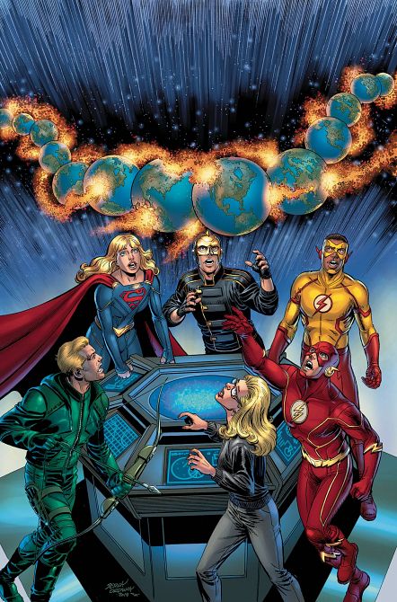 CRISIS ON INFINITE EARTHS PARAGONS RISING DLX ED HC CRISIS ON INFINITE EARTHS PARAGONS RISING DLX ED HC