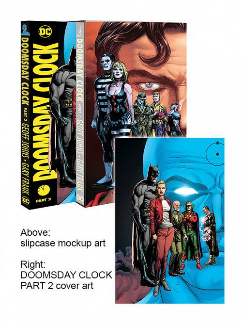 DOOMSDAY CLOCK HC PART 02 WITH SLIPCASE DOOMSDAY CLOCK HC PART 02 WITH SLIPCASE