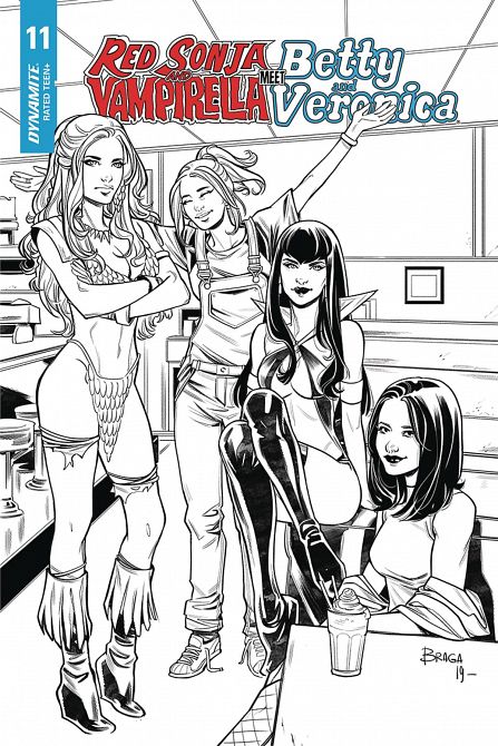 RED SONJA VAMPIRELLA BETTY VERONICA #11 RED SONJA VAMPIRELLA BETTY VERONICA #11