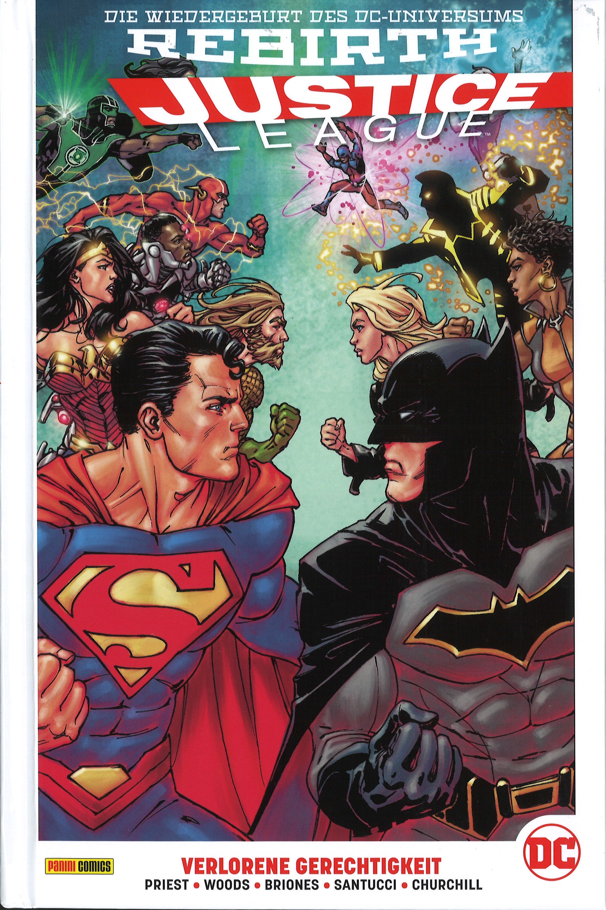 JUSTICE LEAGUE (REBIRTH) PAPERBACK (HC) #06 JUSTICE LEAGUE (REBIRTH) PAPERBACK (HC) #06