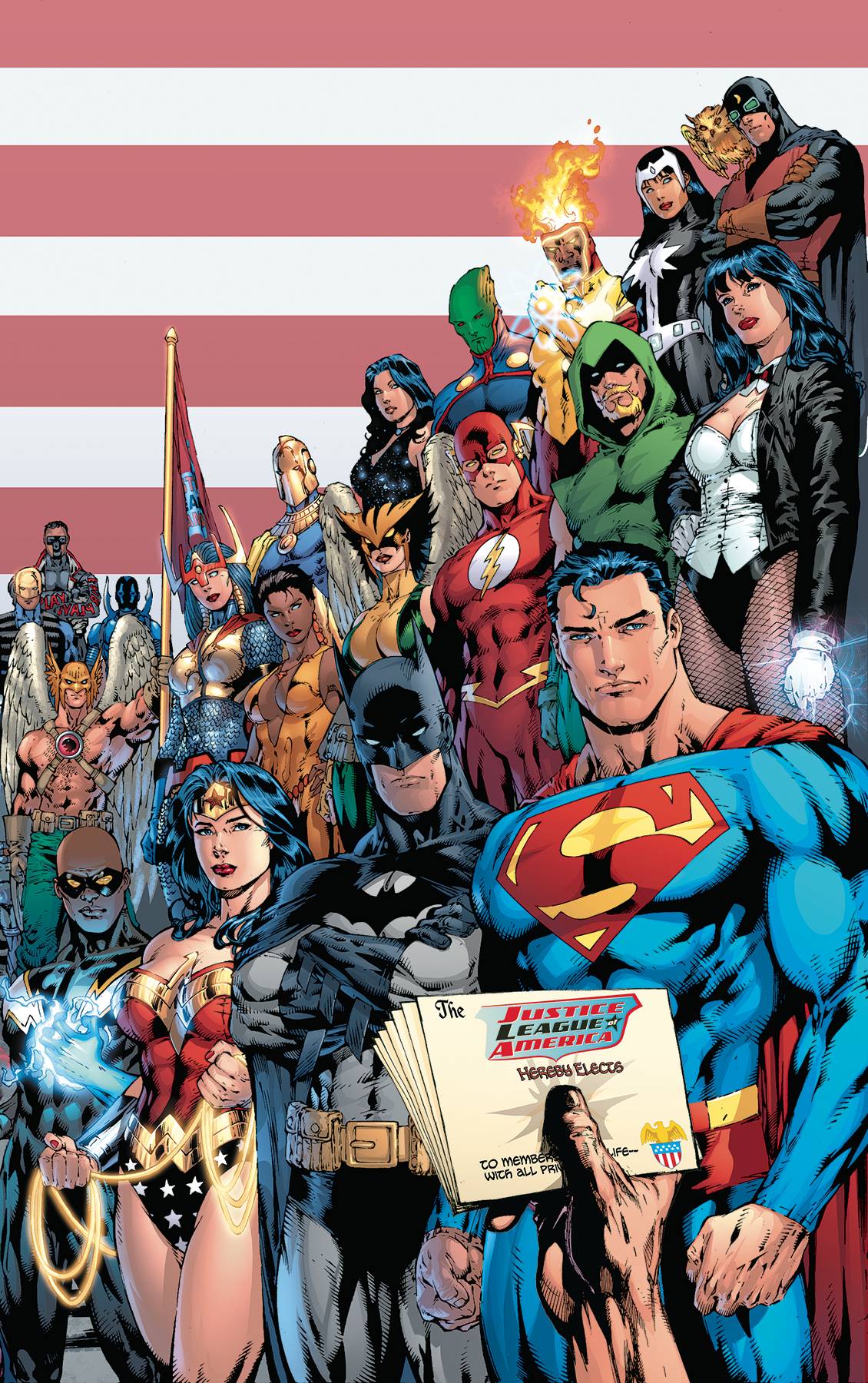 JUSTICE LEAGUE OF AMERICA BY BRAD MELTZER DLX ED HC JUSTICE LEAGUE OF AMERICA BY BRAD MELTZER DLX ED HC