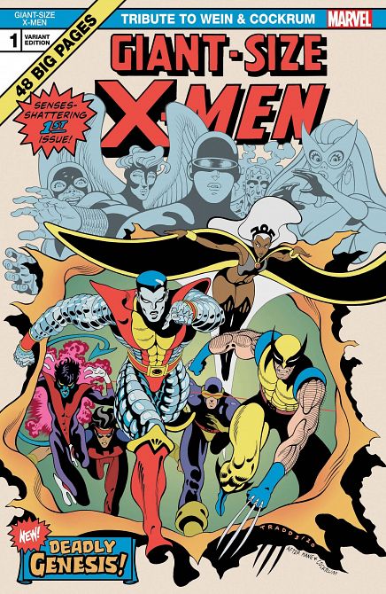 GIANT SIZE X-MEN TRIBUTE WEIN COCKRUM #1 GIANT SIZE X-MEN TRIBUTE WEIN COCKRUM #1