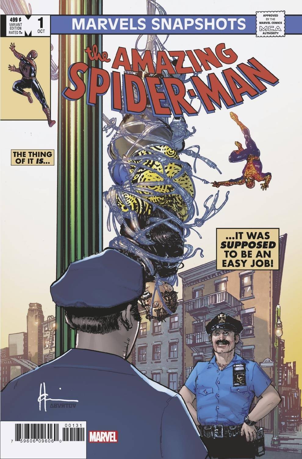 SPIDER-MAN MARVELS SNAPSHOT #1 SPIDER-MAN MARVELS SNAPSHOT #1
