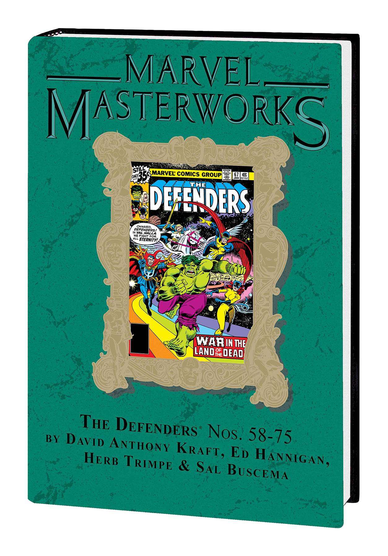 MARVEL MASTERWORKS DEFENDERS HC VOL 07 DM VAR ED 295 MARVEL MASTERWORKS DEFENDERS HC VOL 07 DM VAR ED 295