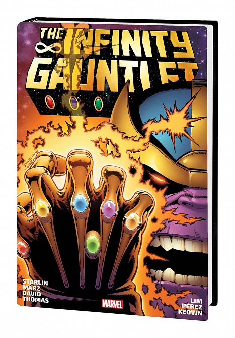 INFINITY GAUNTLET OMNIBUS HC STARLIN DM VAR NEW PTG INFINITY GAUNTLET OMNIBUS HC STARLIN DM VAR NEW PTG