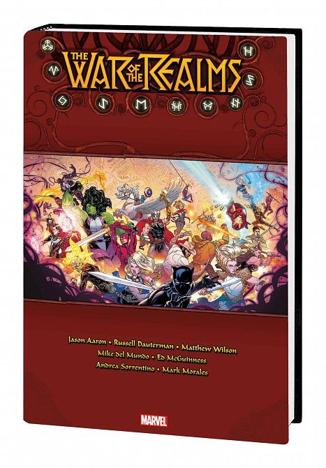 WAR OF REALMS OMNIBUS HC DAUTERMAN CVR WAR OF REALMS OMNIBUS HC DAUTERMAN CVR
