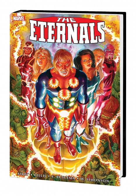 ETERNALS COMPLETE SAGA OMNIBUS HC ROSS CVR ETERNALS COMPLETE SAGA OMNIBUS HC ROSS CVR
