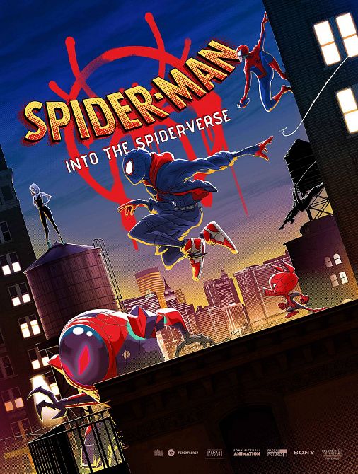SPIDER-MAN INTO THE SPIDER-VERSE POSTER BOOK TP SPIDER-MAN INTO THE SPIDER-VERSE POSTER BOOK TP