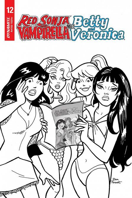 RED SONJA VAMPIRELLA BETTY VERONICA #12 RED SONJA VAMPIRELLA BETTY VERONICA #12