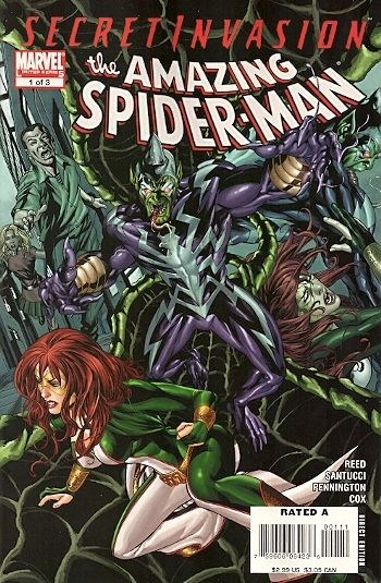 SECRET INVASION AMAZING SPIDER-MAN (2008) SECRET INVASION AMAZING SPIDER-MAN (2008)